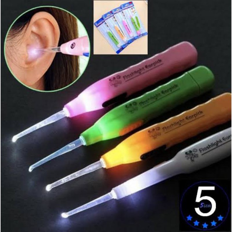 earpick pembersih telinga LED