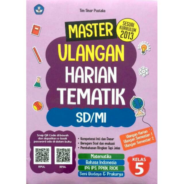 KELAS 5: MASTER ULANGAN HARIAN TEMATIK KELAS 5