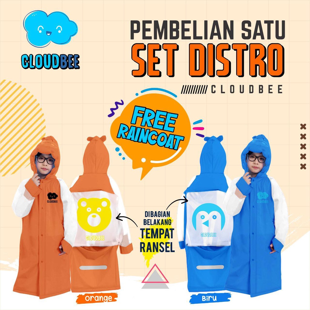 Set Distro Cloudbee Free Raincoat