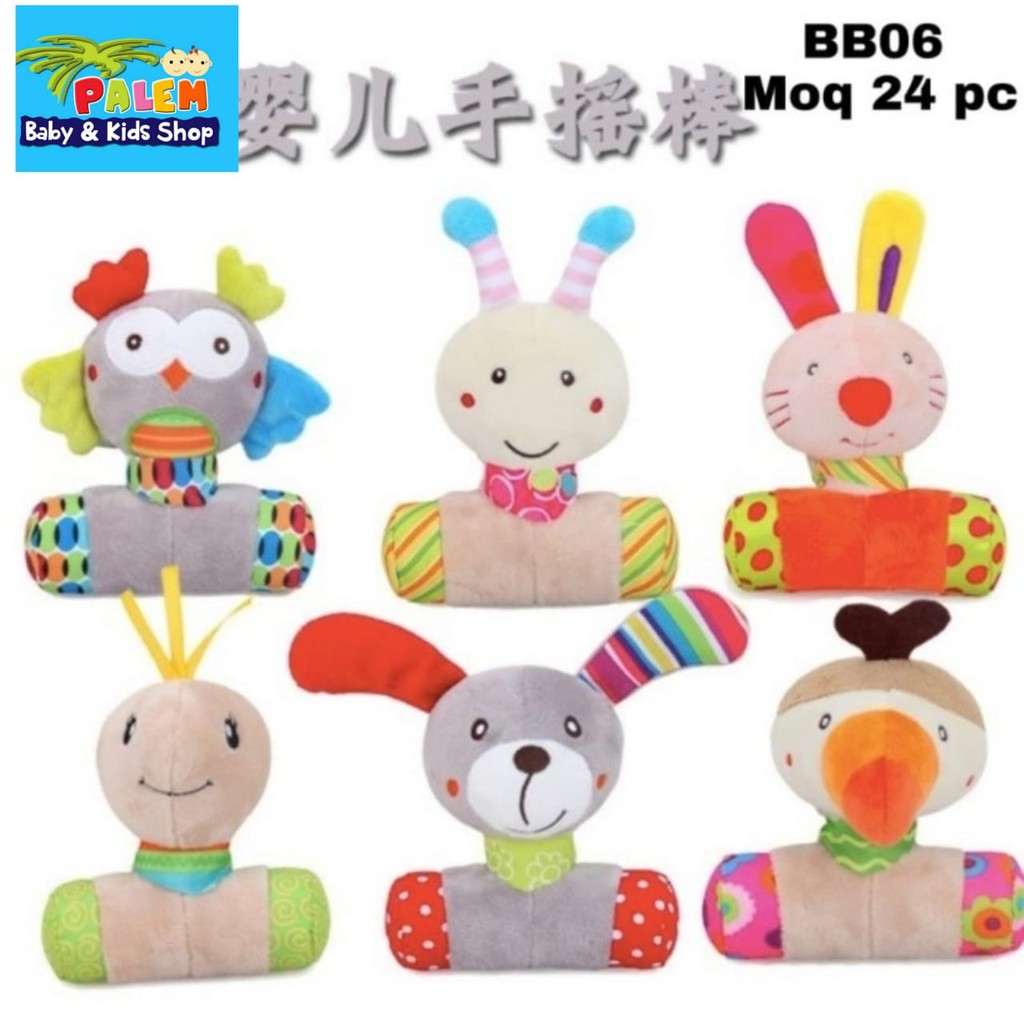 BBSKY boneka Ring Rattle Baby bb-06