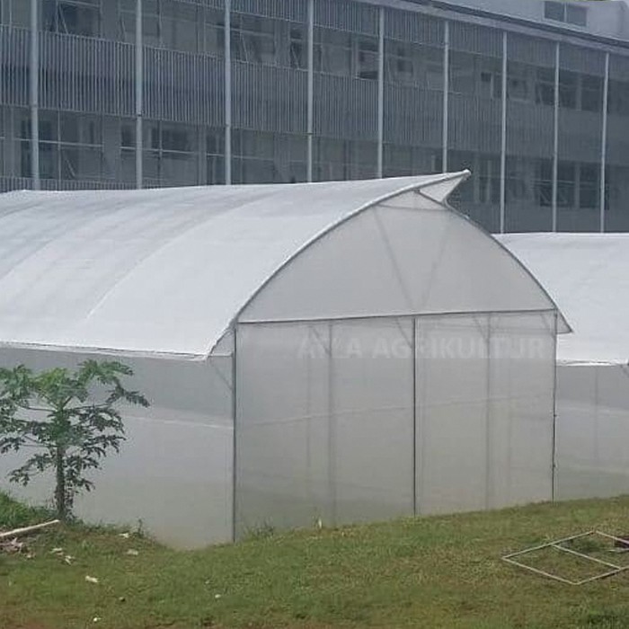 Plastik UV Green House/Hidroponik Lebar 6 Meter Putih Susu