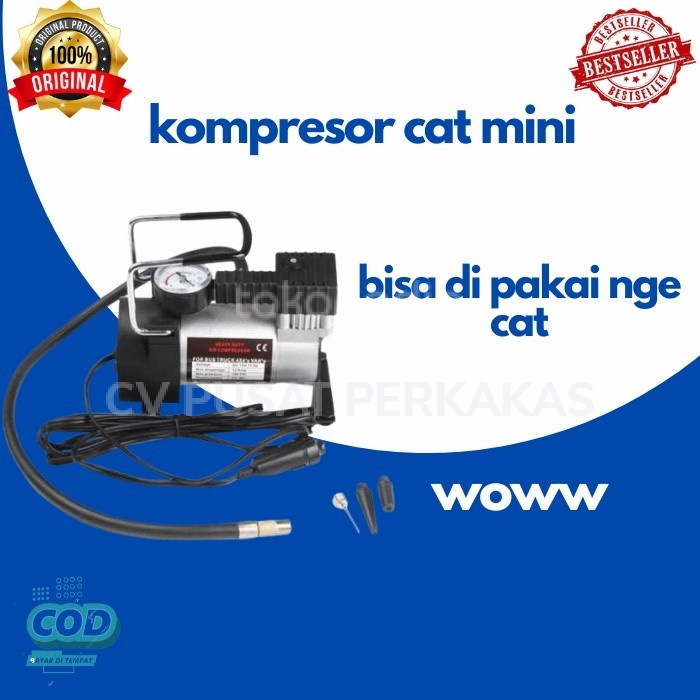 KOMPRESOR MINI LISTRIK UNTUK CAT MOTOR DAN MOBIL TERLARIS