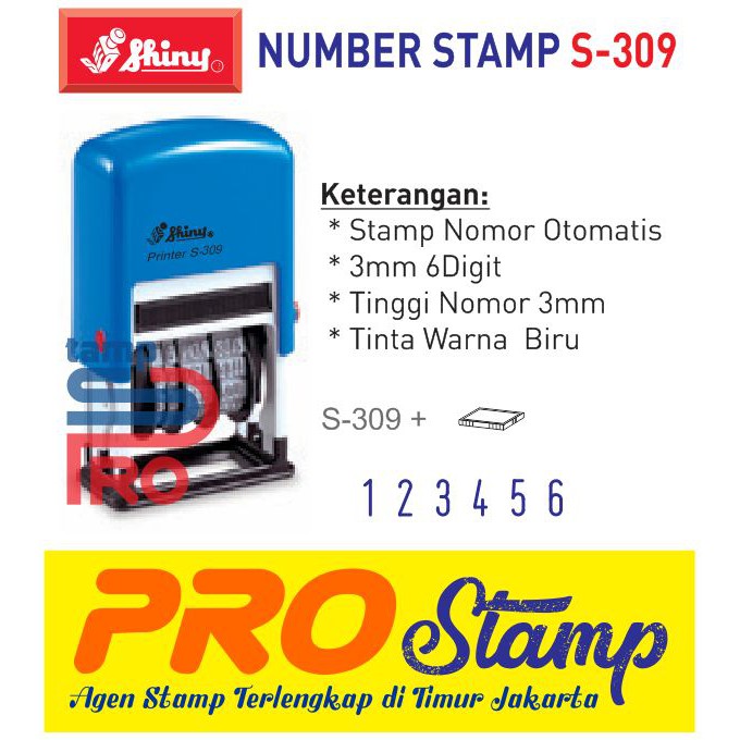 

Stempel Angka Shiny S-309 ( 6 Digit 3 mm )