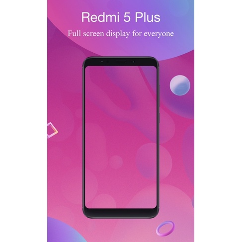 Xiaomi Redmi 5 Plus 3/32GB - 4/64GB ( 32 + 64 ) - Garansi-1