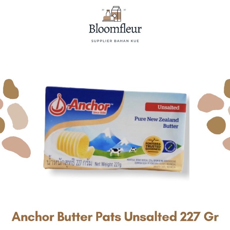 

Anchor Butter Pat Unsalted 227 Gr