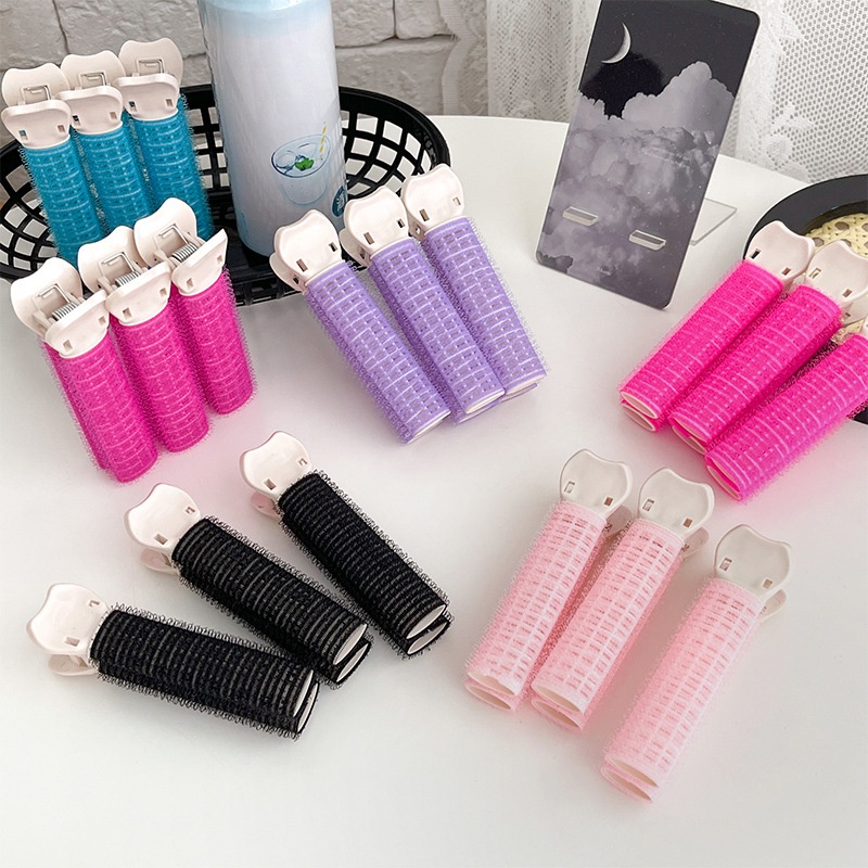 T&amp;Y Roll Rambut Jepit Korea Velcro Hair Gulung Jepitan Clip Volumizing Hair Poni Roller Blow Poni KOREAN HAIR VOLUME ROLLERS ROLL RAMBUT VOLUME