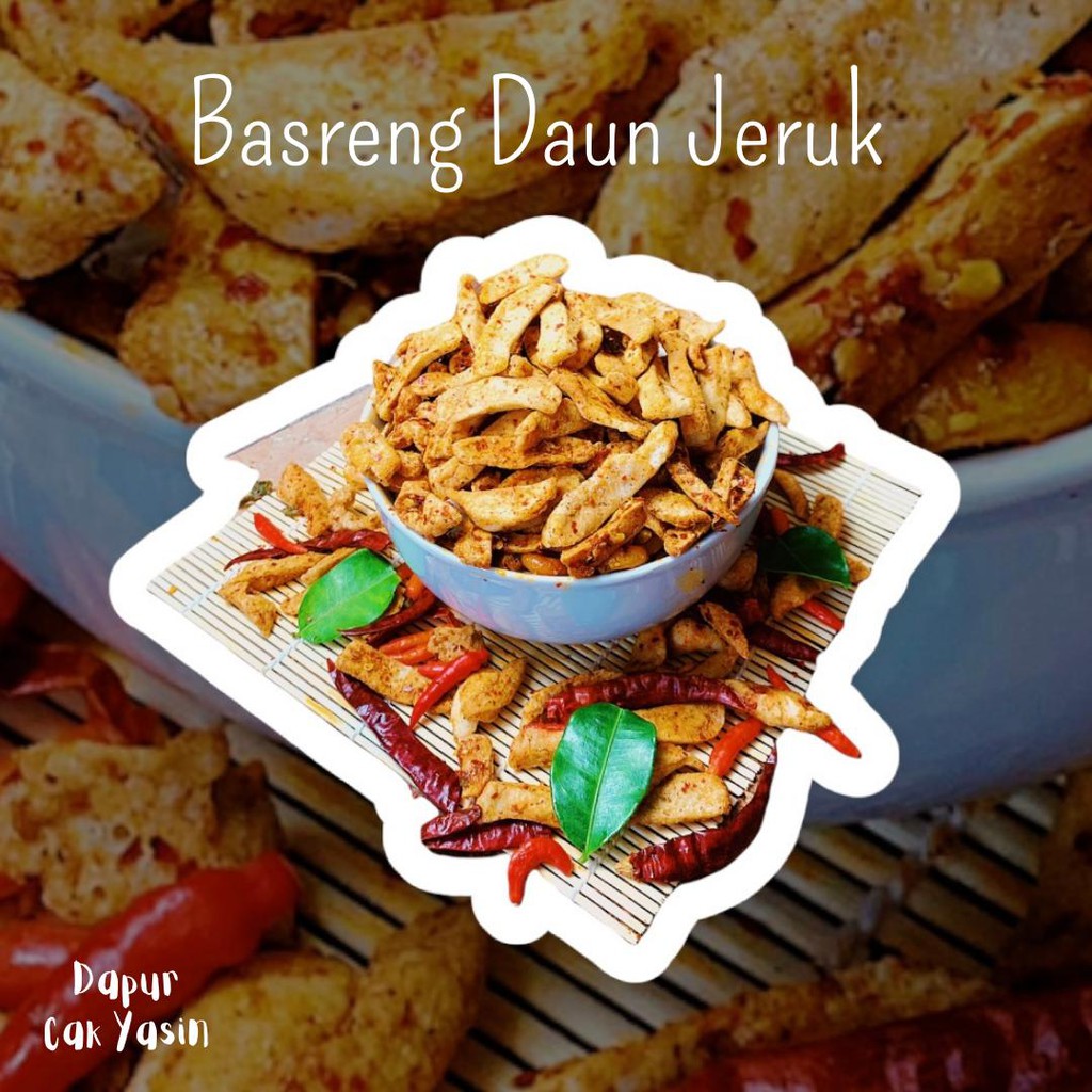 

TERMURAH!!!! BASRENG STIK BUMBU BASAH DAUN JERUK 50-100 GRAM / camilan enak / snack gurih homemade