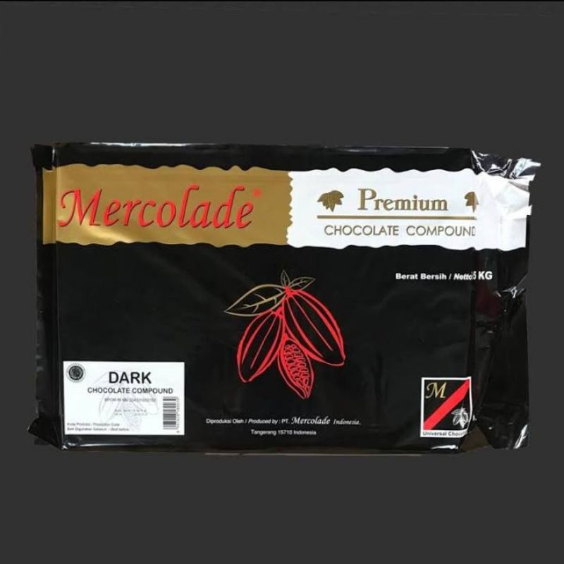 

coklat dark,white & milk compound mercolade 1 kg