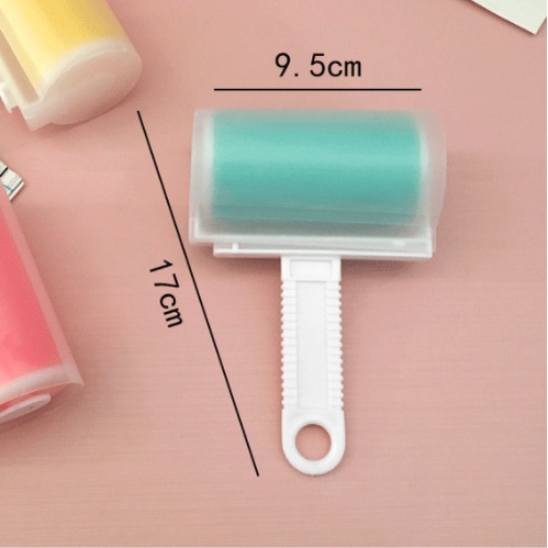 Fur Remover Pet Roller Bulu Kucing Tidak Perlu Refill Stick Roller Sticky Lint Brush Roller Sikat Pengangkat Serat Di Pakaian （Warna Acak）