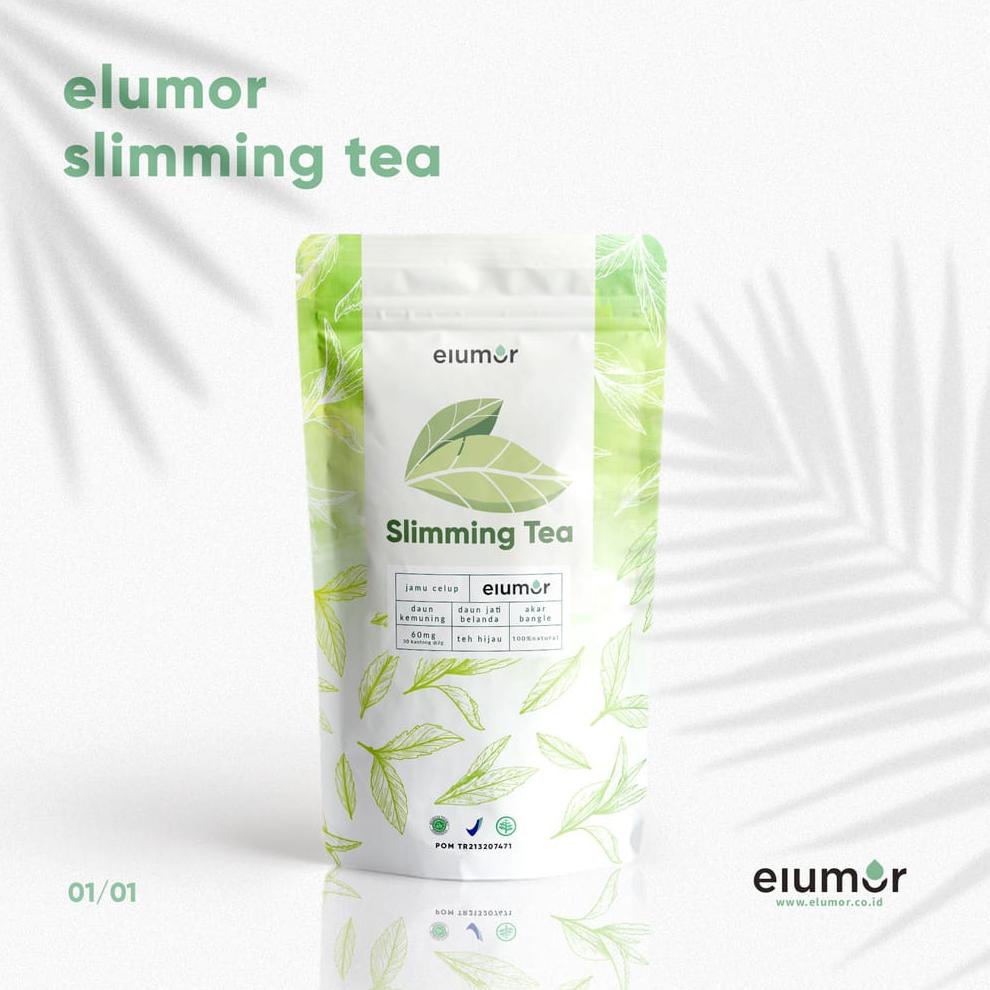 

❆Diskon❁ Elumor Slimming Tea I Teh Pelangsing Herbal Alami by Elumor.official 37