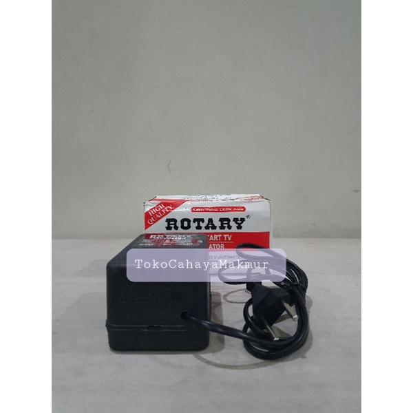 Timer Switch/Slow Start TV Inverator Rotary 1000w Pelindung Televisi