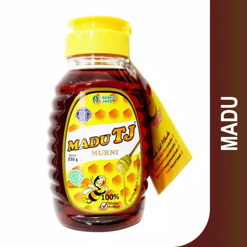 Madu TJ Tresnojoyo 250gr &amp; 150gr / Madu TJ Murni