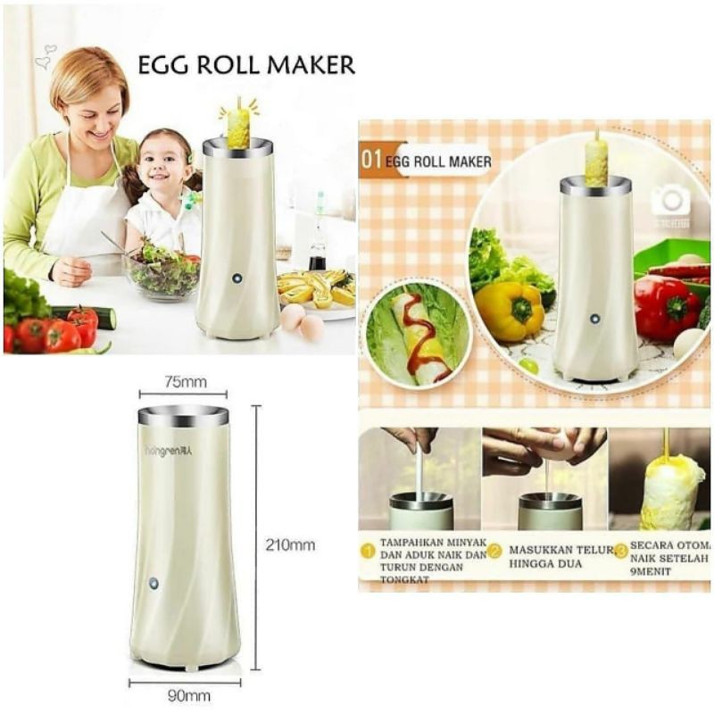 Egg roll maker