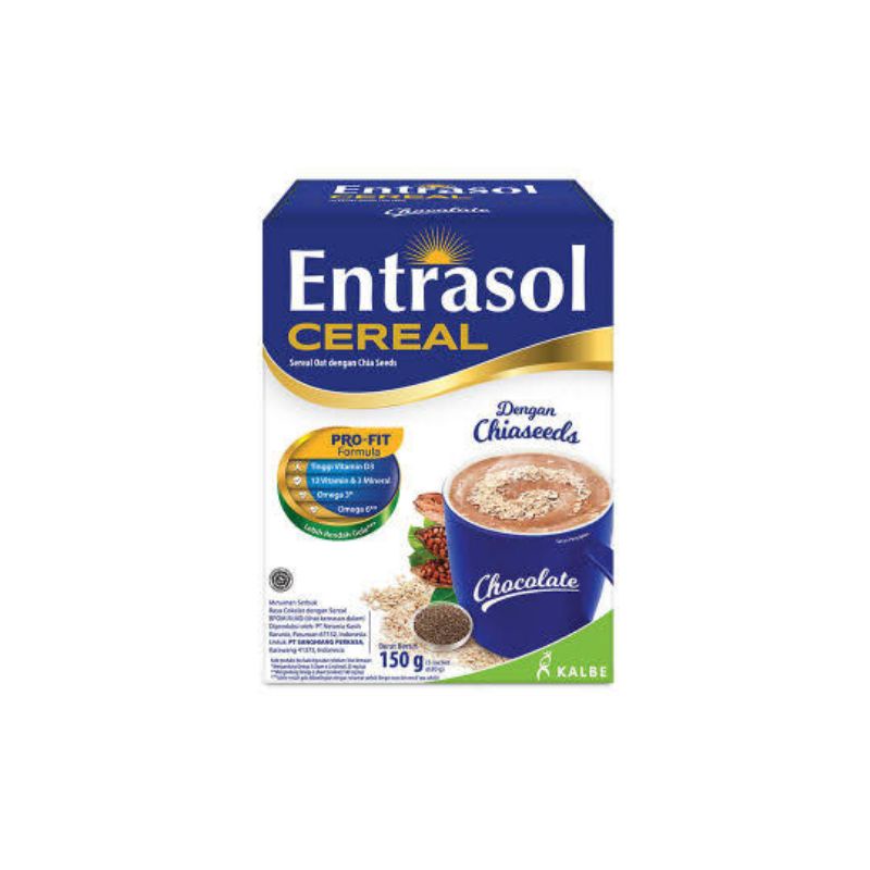 

Entrasol Cereal QuickStart Sereal With Chiaseeds Isi 5 x 30 gram