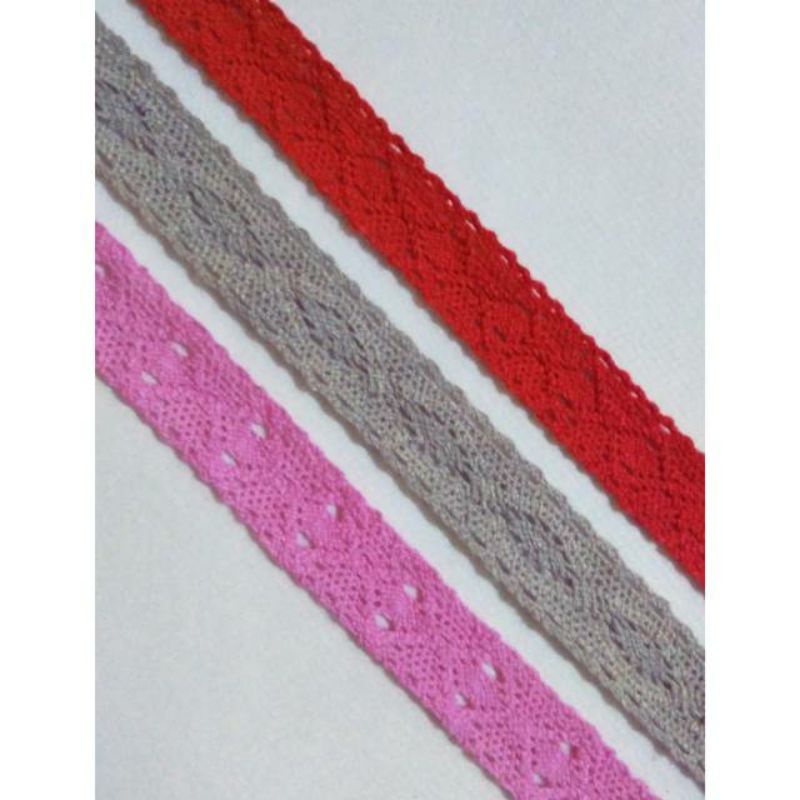 Renda Rajut Warna Meteran