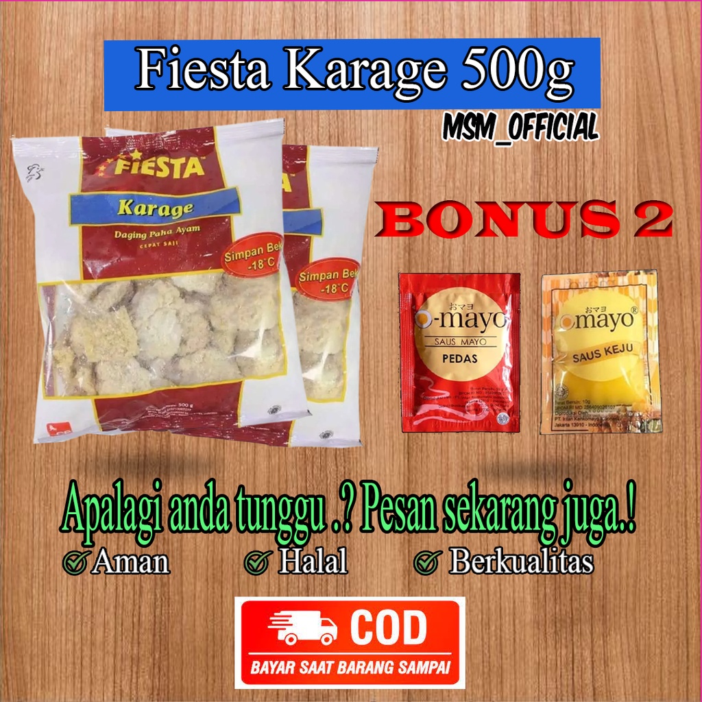 

fiesta Karage Crispy 500gr