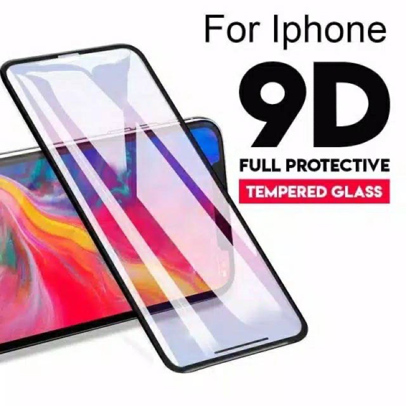 tempered glass fullayar iPhone 12 (6,1)” 12 pro 12 mini 12 pro max Xr XS max anti gores kaca fullem