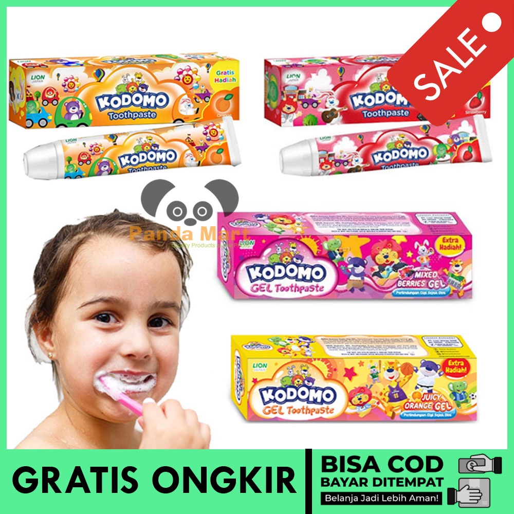 Kodomo Toothpaste Pasta Gigi Gel Odol Anak Bayi