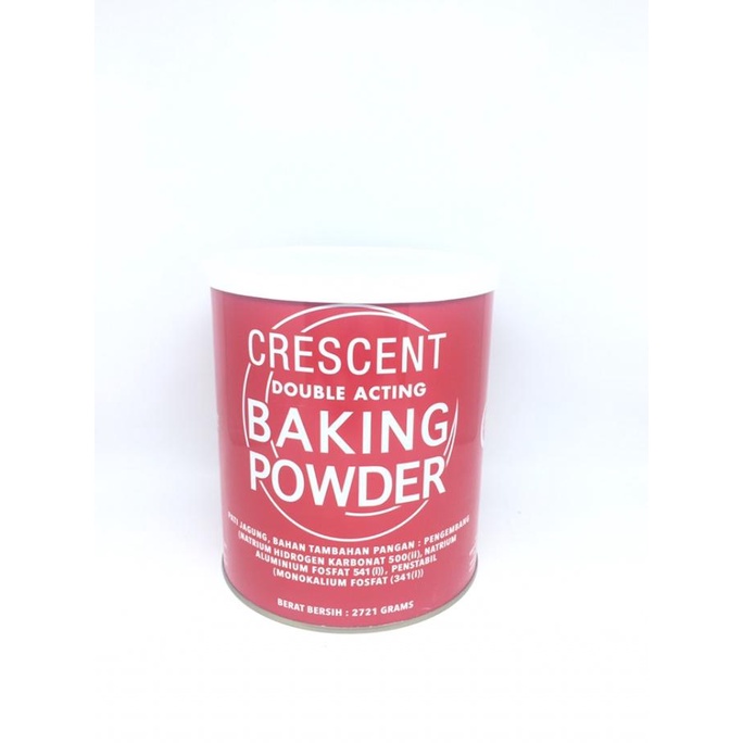

Crescent Baking Powder Double Acting 100gr - REPACK TERLENGKAP Kode 495