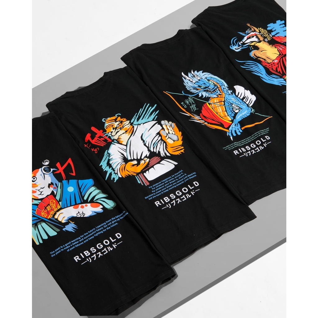 Kaos Japan series Ribsgold // T-Shirt Japan Series // Kaos Ribsgold