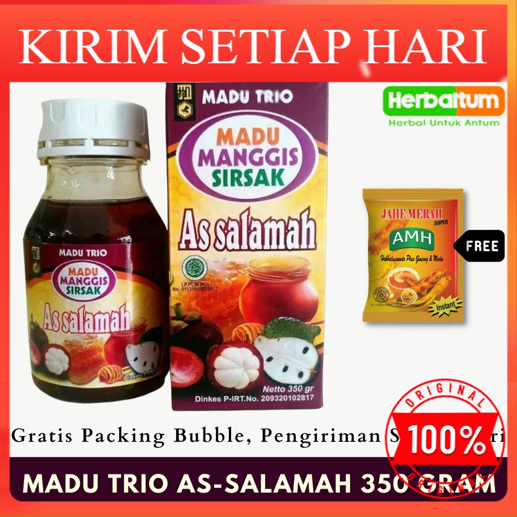 

Madu Trio As Salamah Manggis Sirsak 350 GR
