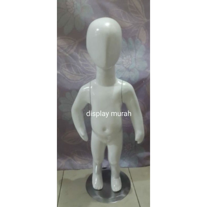 Manekin Anak Fiber Full Body Alien 2-3 Tahun Patung Anak Fiber - BH