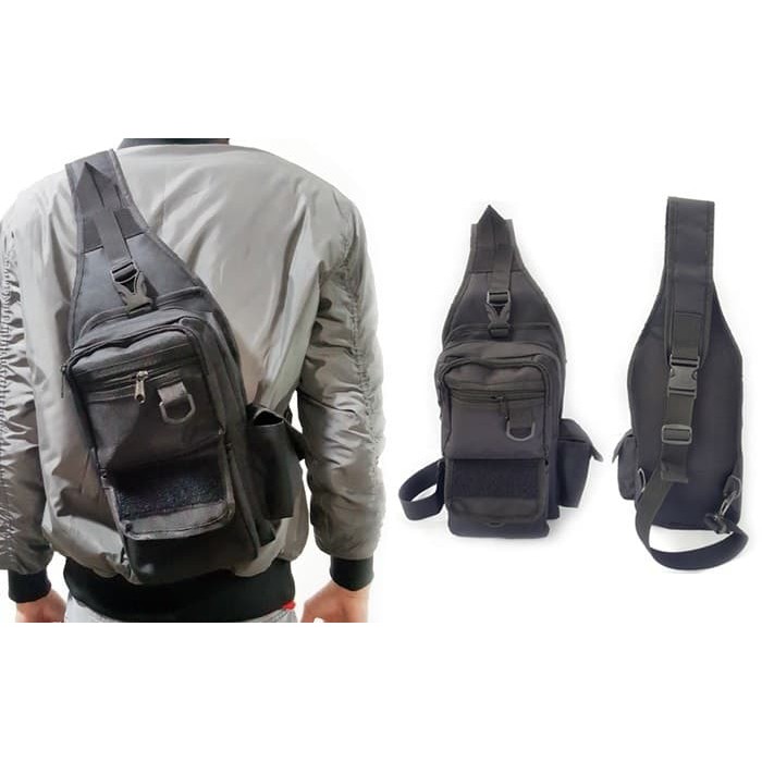 Tas Sling Bag Army Selempang Pria Tactical Military Camouflage