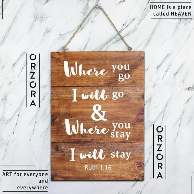 Hiasan Dinding Kayu-Hiasan Dinding Kristen-Pajangan Dinding (A0009)