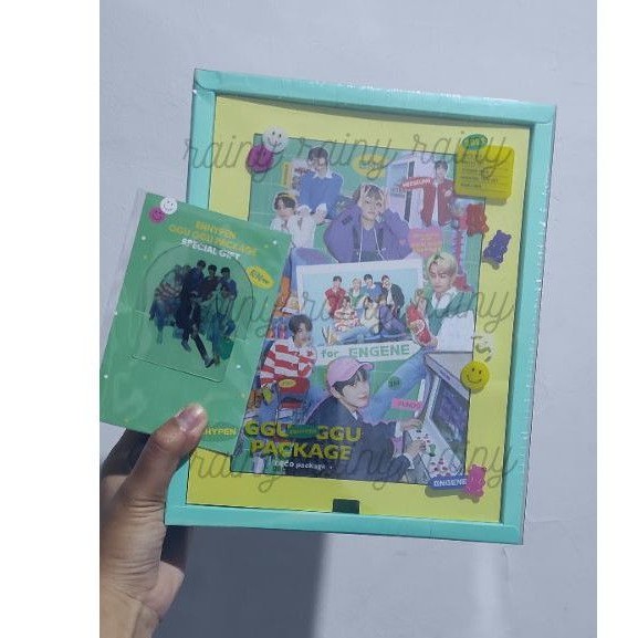 (READY) WEVERSE GIFT ENHYPEN GGU GGU PACKAGE SEALED FULLSET