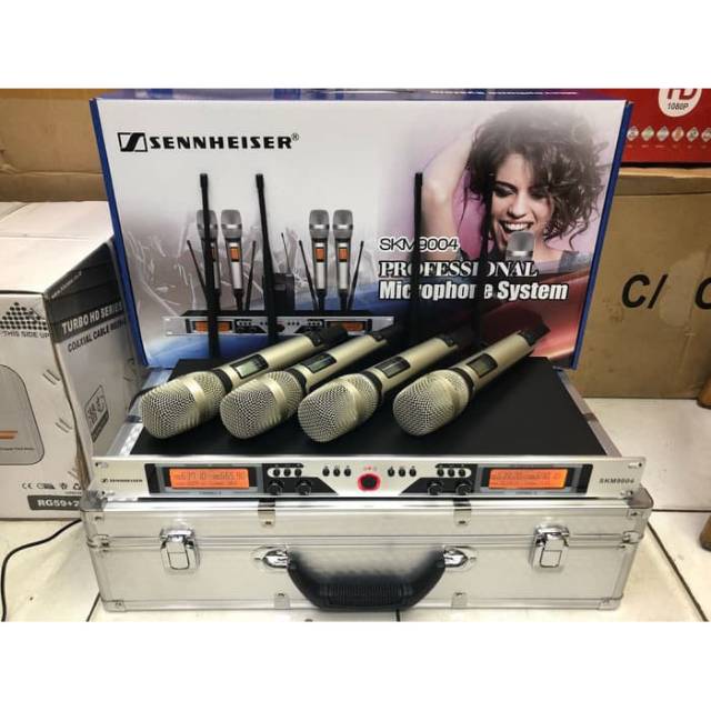 Mic Wireless Sennheiser 9004 - 4 Mic Handheld