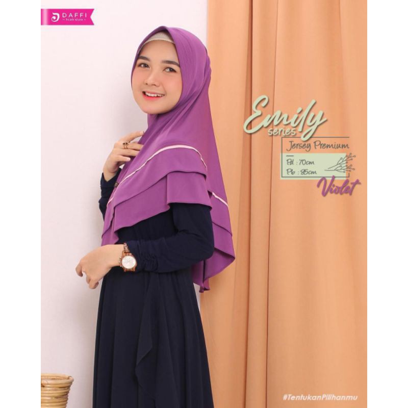 JILBABBERGO SANAYA / EMILY/ MARIAH/ LUNA ORIGINAL DAFFI HIJAB