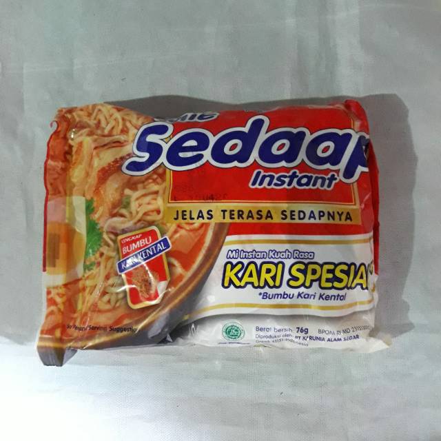 

MIE SEDAAP INSTAN RASA KARI SPESIAL (5 pcs)