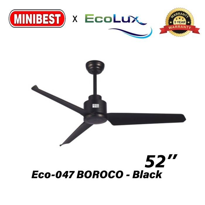 MB Ecolux fan / Kipas Angin Gantung / kipas angin plafon Eco-047 BOROCO