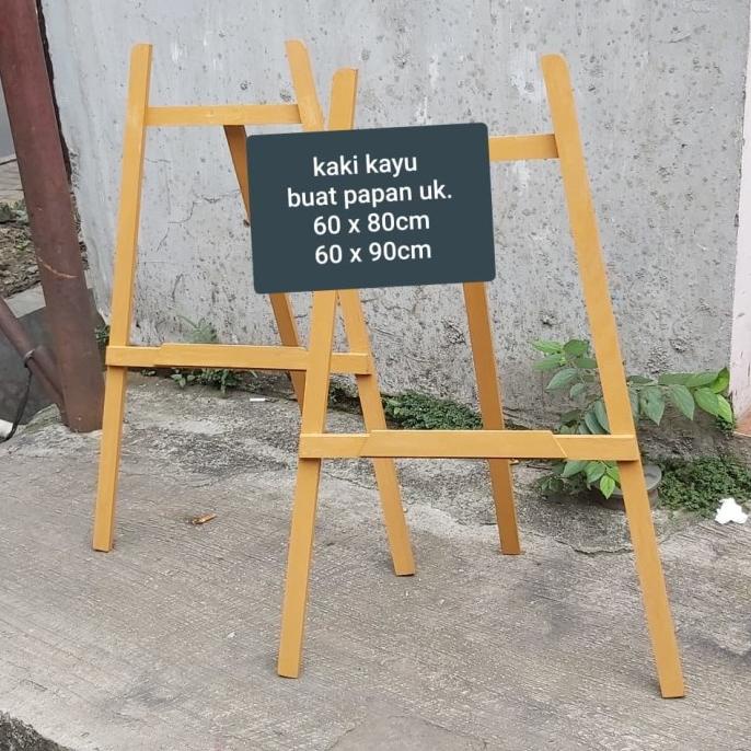 

kaki kayu papan tulis untuk 60x90