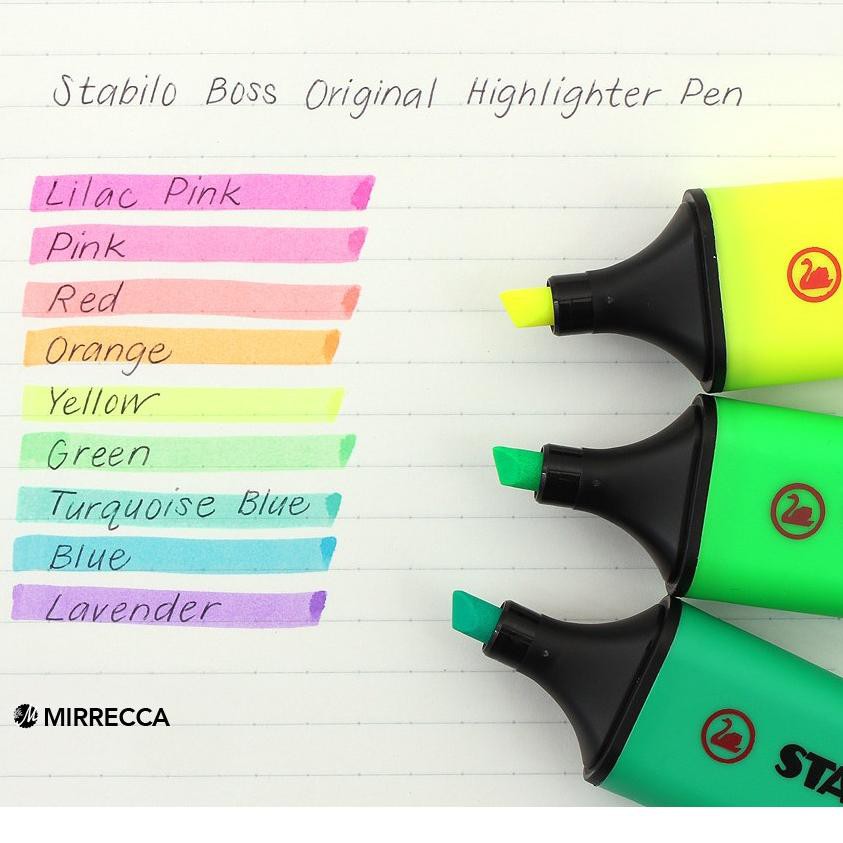

Modern-21 STABILO BOSS PASTEL & ORIGINAL HIGHLIGHTER