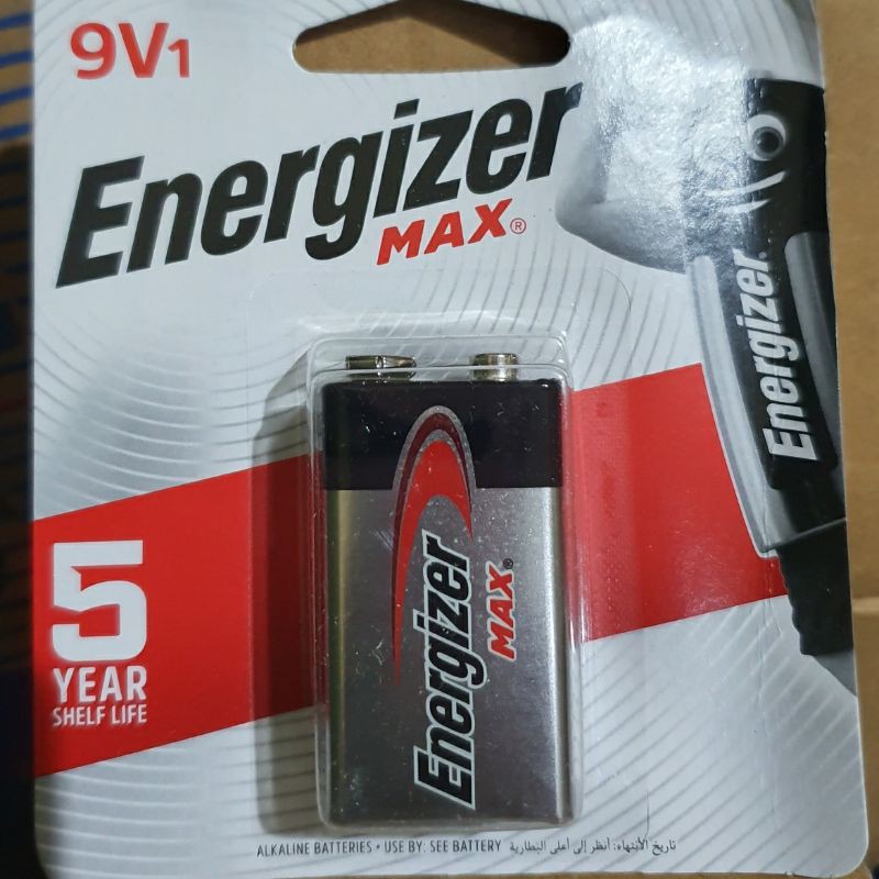 BATERAI / BATERY / BATTERAI ENERGIZER MAX 9V ORIGINAL PROMO SPESIAL