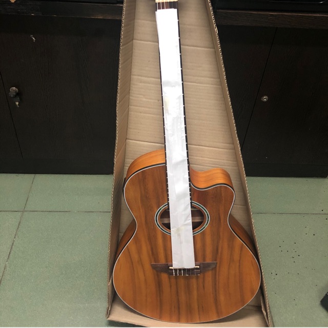GITAR GRANDE AKUSTIK ELEKTRIK GIC 40KEQ NS NYLON