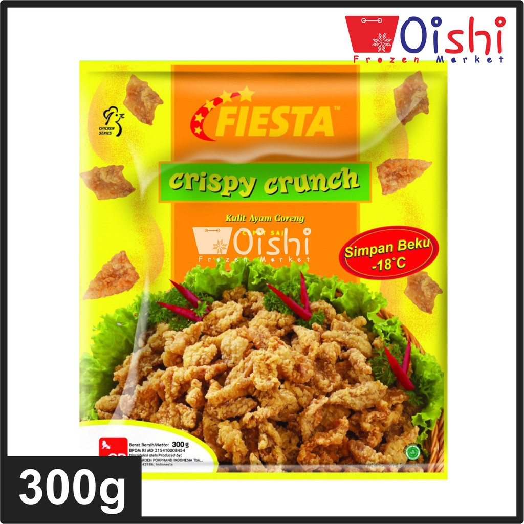 

Fiesta - Champ Crispy Crunch Hotzz (Kulit Ayam Goreng) 300g