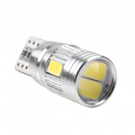 HLXG Lampu Mobil Headlight LED T10/W5W/168 SMD 5630 5W 2 PCS - White