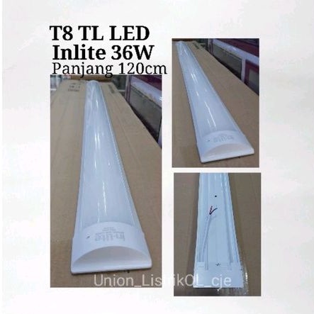 Lampu TL T8 36w INLITE 120cm INTE001 INTEGRATED khusus Gosen/Grab