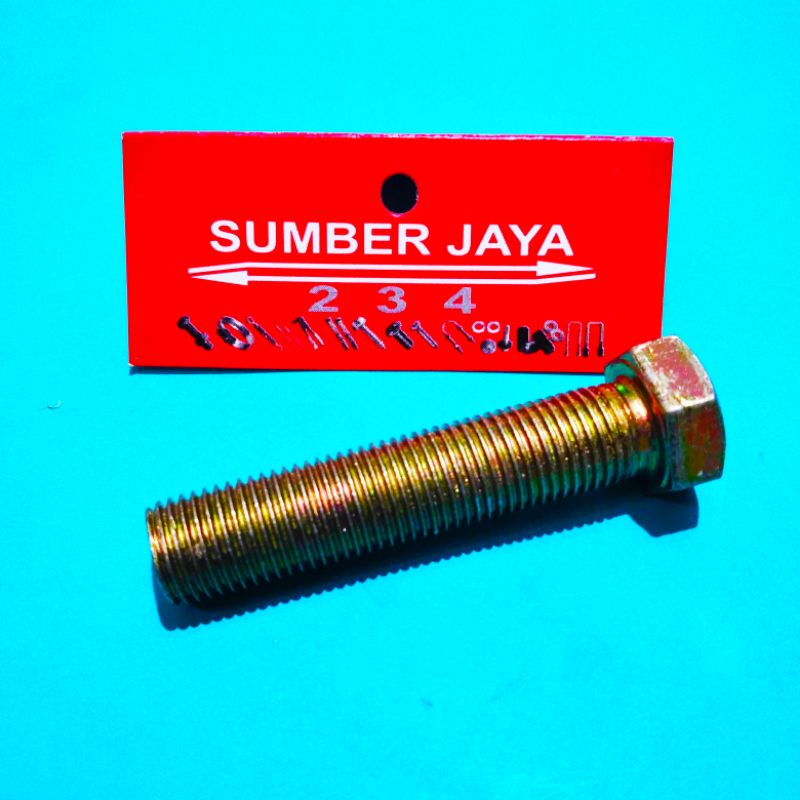 BAUT MUR 12 X 55 KUNING BMK PER 10 PCS