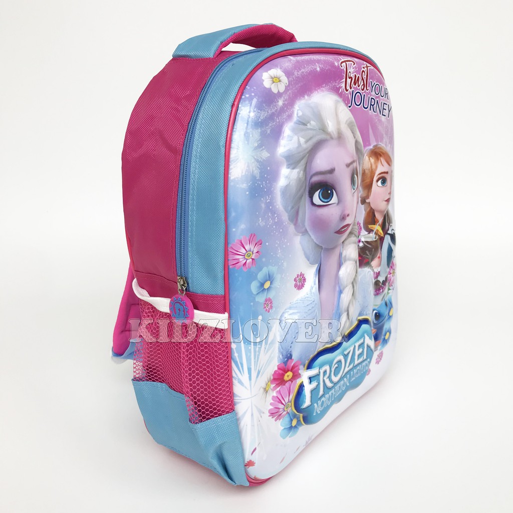 Tas Ransel SD 16&quot; 3D Timbul Frozen Ransel Sekolah Anak SD/TK