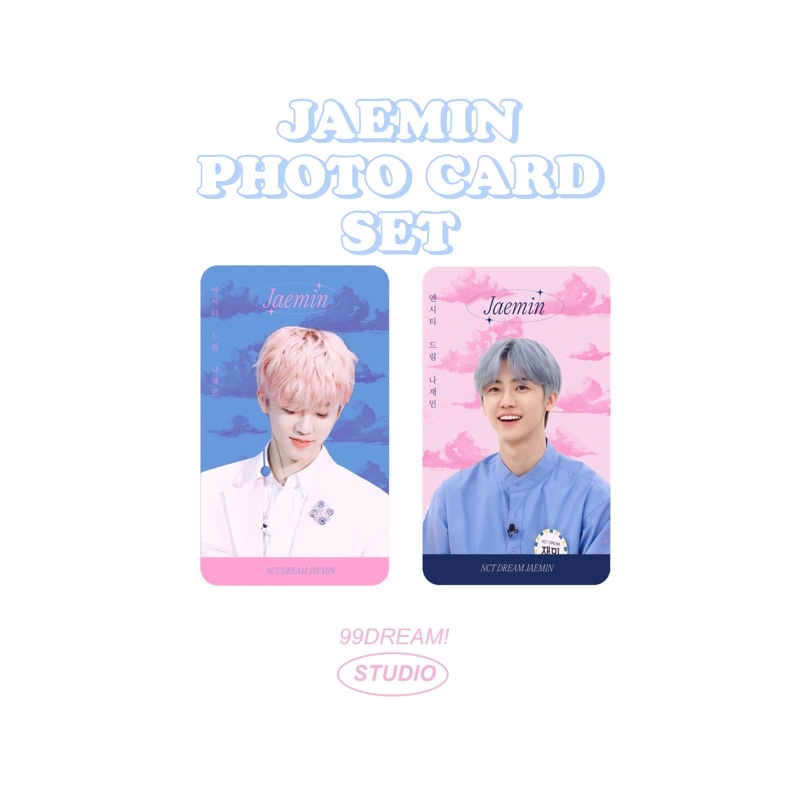 NCT Dream Jaemin photo card set - cloud edition