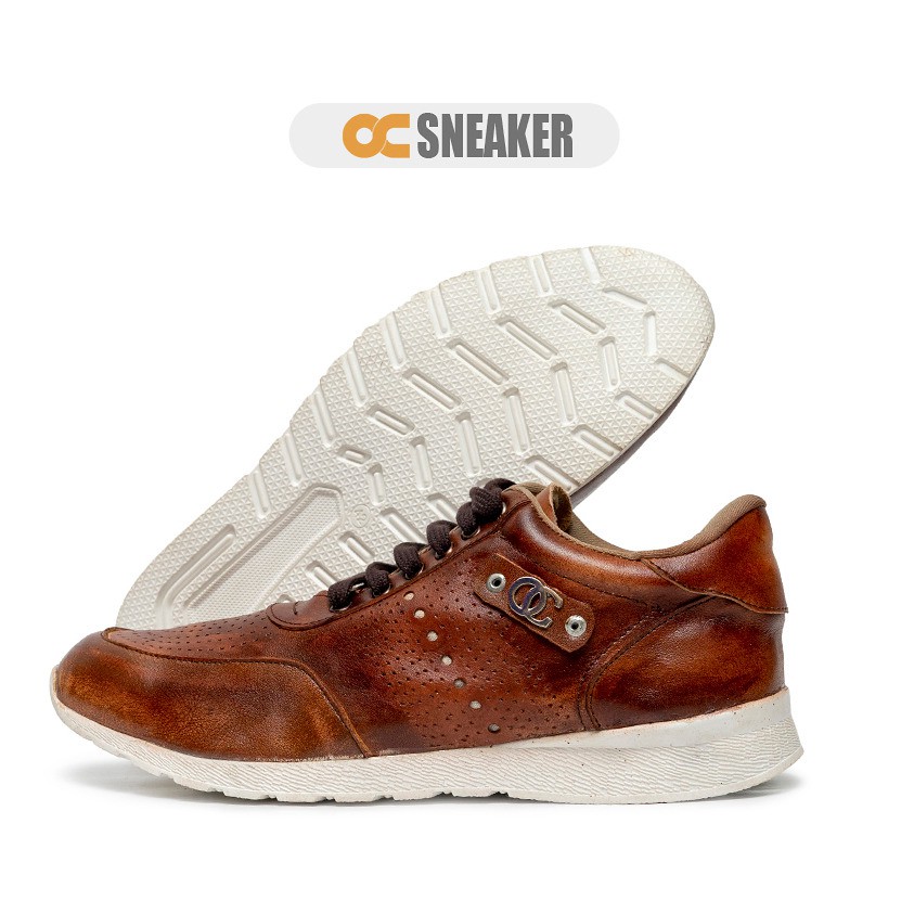 ODON CIBADUYUT SEPATU SNEAKERS KULIT ASLI OC (COD)