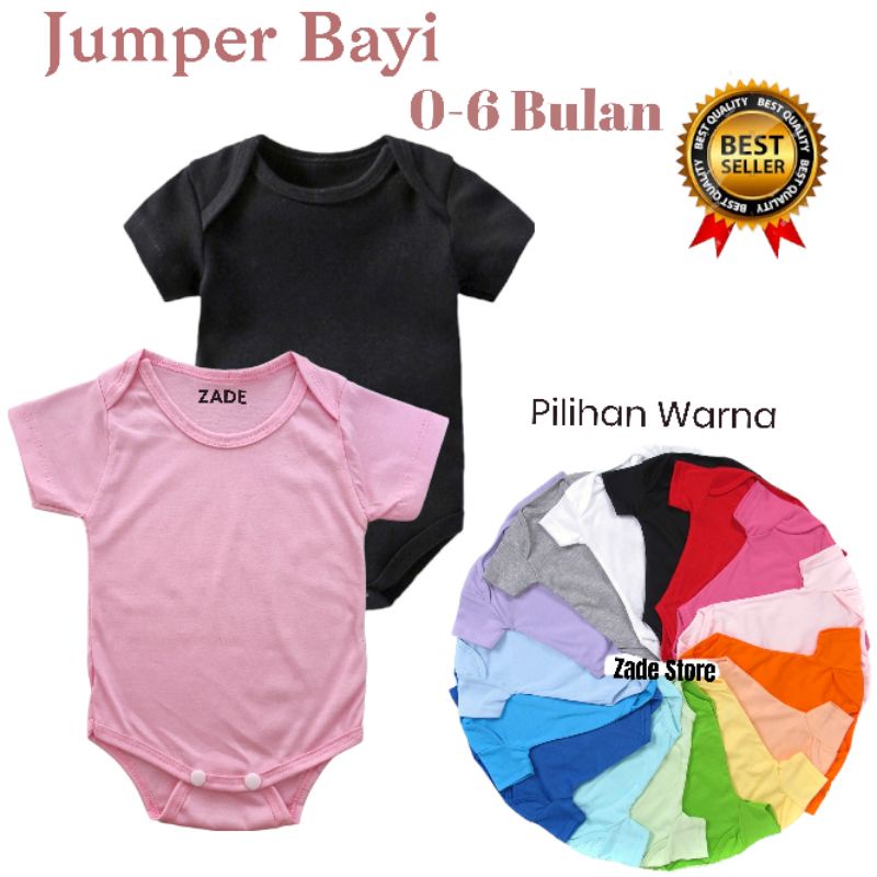 Jumpsuit Bayi Newborn 0-6 Bulan Jumsuit Bayi Anak Newborn Jumper bayi Polos