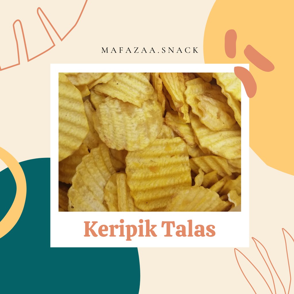 

Snack Kiloan Murah Keripik Talas Tales 250 Gram