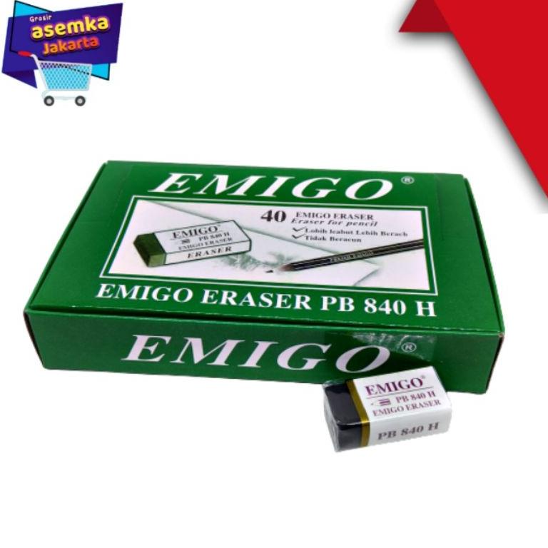 

(A5B2).. Penghapus pensil stip eraser Emigo isi 40pcs //Sudah@promo