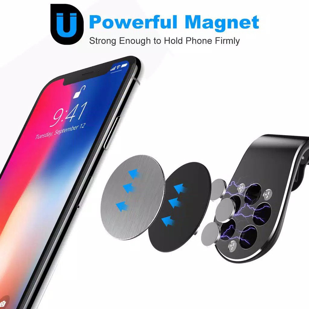 MQ Magnetic Car Phone Holder L in Car Mobil/ CAR HOLDER F3