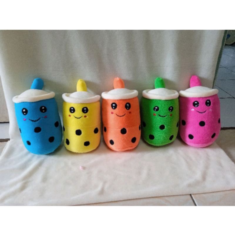 Gantungan Kunci Boba Boneka Boba Milk Tea MINI Boneka Boba Brown sugar Gantungan Tas Gantungan kunci