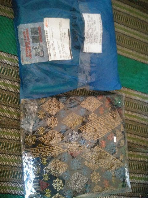 Sarimbit Keluarga/ Family Batik Rok N Blus Wanita Marimar Prodo Biru